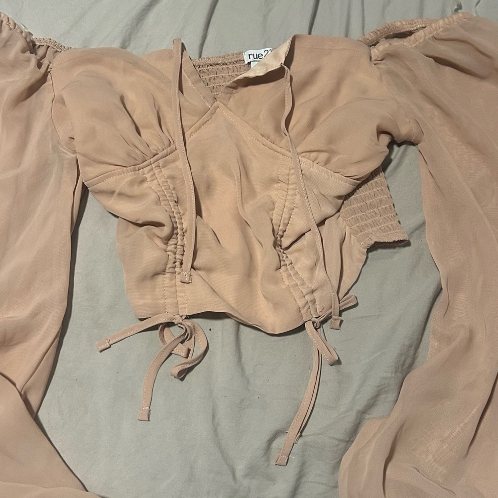 Rue21 Women's Tan Top